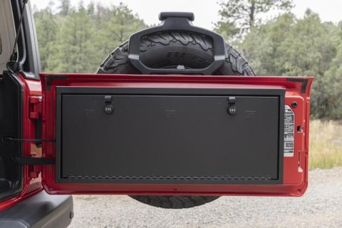 Tuffy Tailgate Lockbox W/ Combo Lock For Jeep Wrangler thumbnail 1