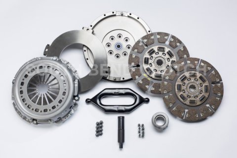 South Bend Clutch 00-03 Dodge RAM 2500/3500 L6-5.9L Street Dual Disc Clutch Kit - Org Button Clutch thumbnail 2