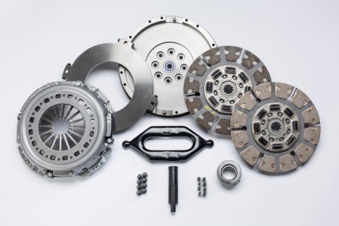 South Bend Clutch 00-03 Dodge RAM 2500/3500 L6-5.9L Street Dual Disc Clutch Kit - Org Button Clutch thumbnail 3