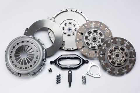 South Bend Clutch 89-93 Dodge Cummins 5.9L w/ Getrag Trans Street Dual Disc Clutch Kit thumbnail 1