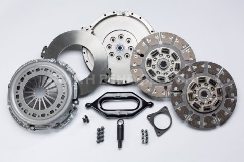 South Bend Clutch 94-03 Dodge 5.9L NV4500/99-00.5 NV5600(235hp)/ Street Dual Disc Clutch Kit thumbnail 1