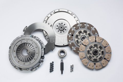 South Bend Clutch 94-98 Ford 7.3 Powerstroke ZF-5 Street Dual Disc Clutch Kit thumbnail 1