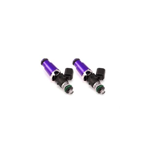 Injector Dynamics 1340cc Injectors - 60mm Length - 14mm Purple Top - 14mm Lower O-Ring (Set of 2) thumbnail 1