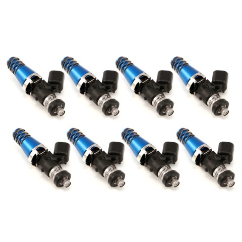 Injector Dynamics ID1050X Injectors 11mm (Blue) Adaptor Tops Denso Lower Cushions (Set of 8) thumbnail 1