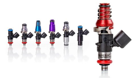 Injector Dynamics ID1050X Injectors 11mm (Red) Adaptors S2K Lower (Set of 6) thumbnail 2