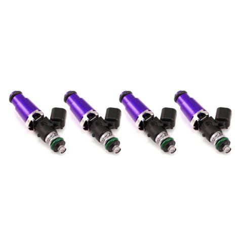 Injector Dynamics 1750-XDS - 60mm Length - 14mm Purple Top - 14mm Lower O-Ring (Set of 4) thumbnail 1