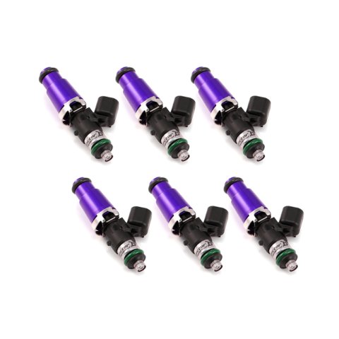 Injector Dynamics 1750-XDS - 60mm Length - 14mm Purple Top - 14mm Lower O-Ring (Set of 6) thumbnail 1