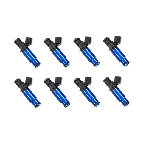 Injector Dynamics 1750-XDS - Injectors 60mm / 14mm Top O-ring 14mm Blue Bottom Adaptor - Set of 8 thumbnail 1