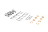 Goodridge 13-15 Nissan Sentra w/ Rear Disc Brakes SS Brake Line Kit thumbnail 4