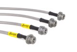 Goodridge 13-15 Nissan Sentra w/ Rear Drum Brakes SS Brake Line Kit thumbnail 4