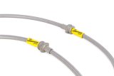 Goodridge 13-15 Nissan Sentra w/ Rear Drum Brakes SS Brake Line Kit thumbnail 5