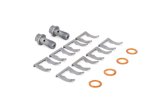 Goodridge 13-15 Nissan Sentra w/ Rear Drum Brakes SS Brake Line Kit thumbnail 6