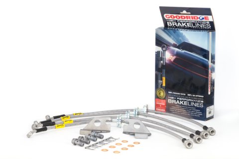 Goodridge 12-17 Chevrolet Caprice Police Package Only SS Brake Line Kit thumbnail 1