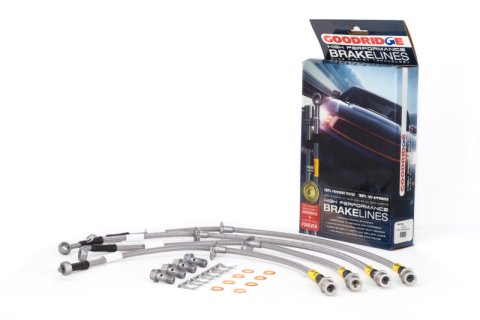 Goodridge 13-15 Subaru Crosstrek XV (All Models) SS Brake Line Kit thumbnail 1