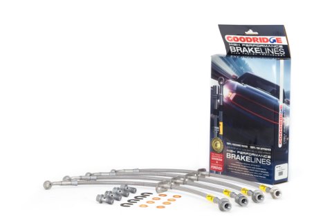 Goodridge 00-05 Toyota MR2 Spyder Stainless Steel Brake Line Kit thumbnail 1
