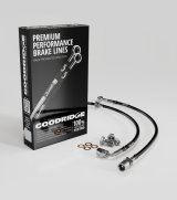 Goodridge 05-14 Ford Mustang GT/GT500 Stainless Steel Rear Brake Lines thumbnail 2