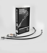 Goodridge 07-12 BMW 328i Stainless Steel Front Brake Lines thumbnail 2