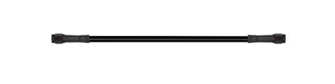 Goodridge 52in Universal Brake Line Assembly w/Black Zinc Fittings & Black Hose