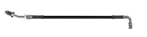 Goodridge 78in Universal Clutch Line w/SS Fittings & Black Hose - 90Deg Banjo w/20Deg 7/16 UNF