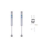 Bilstein 5100 Series 14-17 Dodge Ram 2500/13-17 Ram 3500 Front Dual Steering Damper Kit thumbnail 4