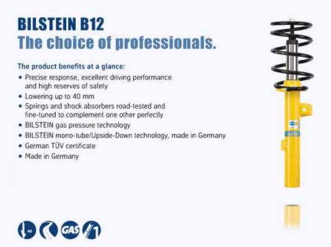 Bilstein B12 2007 Mazda 6 S Wagon Front and Rear Suspension Kit thumbnail 4