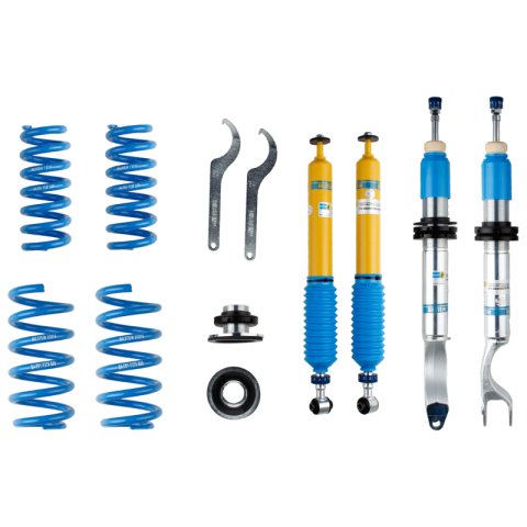 Bilstein B16 (PSS10) 15-17 Mercedes-Benz C300 4Matic L4 Front and Rear Performance Suspension System thumbnail 1