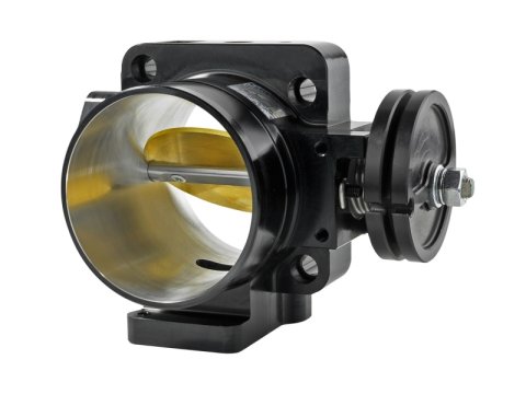 Skunk2 Pro Series 02-06 Acura RSX Type-S 70mm Billet Throttle Body Black Anodized (Race Only) thumbnail 6