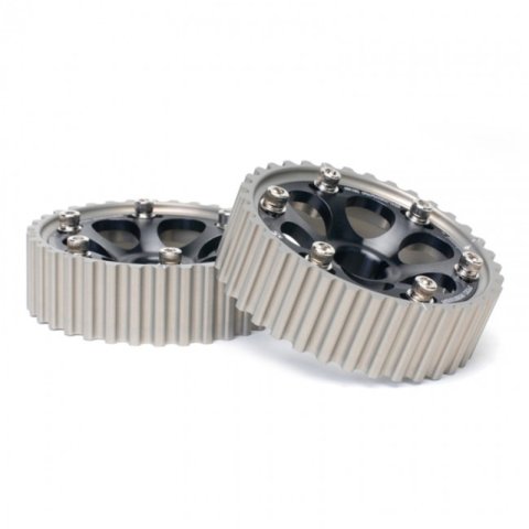 Skunk2 Pro-Series 88-01 Honda B-Series/H23 DOHC 1.6/1.7/1.8/2.0/2.3L Cam Gears (Black Series) thumbnail 1