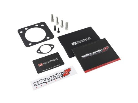 Skunk2 Pro Series Honda/Acura (D/B/H/F Series) 68mm Billet Throttle Body (Black Series) (Race Only) thumbnail 6
