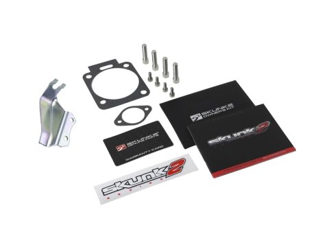 Skunk2 Pro Series Honda/Acura (K Series) 74mm Billet Throttle Body (Black Series) (Race Only) thumbnail 4