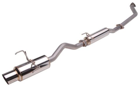 Skunk2 MegaPower RR 02-06 Acura RSX Type-S 76mm Exhaust 2-bolt flange (Fab Work Reqd) thumbnail 2