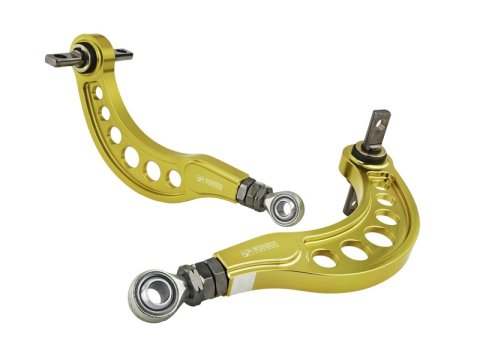 Skunk2 Pro Series 06-09 Honda Civic Gold Anodized Adjustable Rear Camber Kits thumbnail 6