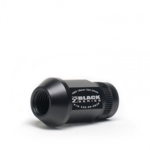 Skunk2 12 x 1.5 Forged Lug Nut Set (Black Series) (16 Pcs.) thumbnail 6