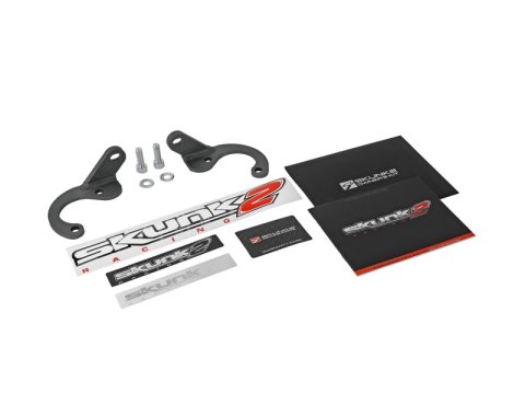 Skunk2 88-00 Honda Civic/Del Sol/94-01 Acura Integra Front Upper Strut Tower Bar (Black Series) thumbnail 2