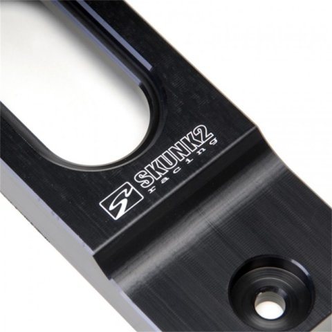 Skunk2 92-00 Honda Civic/94-01 Acura Integra Billet Battery Tiedown (Black Series) thumbnail 5
