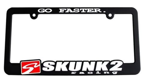Skunk2 Go Faster License Plate Frame thumbnail 2