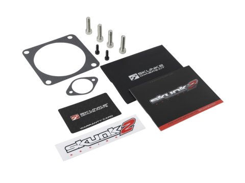 Skunk2 Pro Series 90mm Billet Throttle Body - Black thumbnail 8