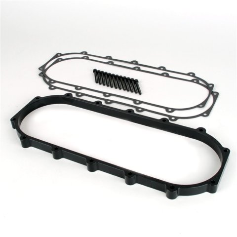 Skunk2 Ultra Series Honda/Acura Black RACE Intake Manifold 1 Liter Spacer (Inc Gasket & Hardware) thumbnail 2