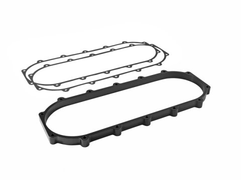 Skunk2 Ultra Series Honda/Acura Black RACE Intake Manifold 1 Liter Spacer (Inc Gasket & Hardware) thumbnail 4