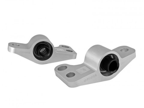 Skunk2 96-00 Honda Civic Front Spherical Bushing Compliance Bracket - Clear thumbnail 1