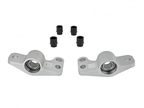Skunk2 96-00 Honda Civic Front Spherical Bushing Compliance Bracket - Clear thumbnail 5
