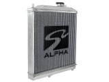 Skunk2 Alpha Series 88-91 Honda Civic/CRX Radiator (Half Size) (Dual Core) thumbnail 3