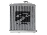 Skunk2 Alpha Series 88-91 Honda Civic/CRX Radiator (Half Size) (Dual Core) thumbnail 4