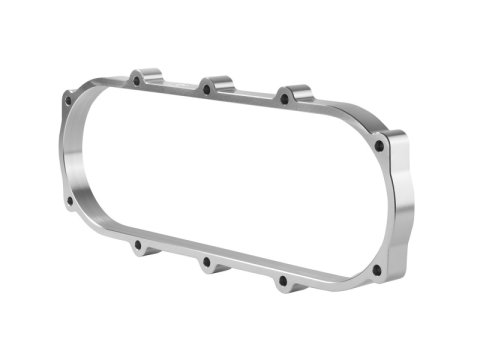 Skunk2 Ultra Series Honda/Acura Silver Street Intake Manifold .5 Liter Spacer thumbnail 7