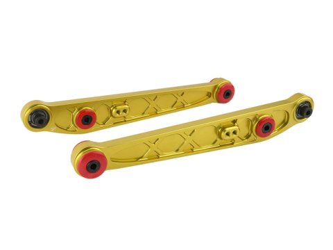 Skunk2 Honda/Acura EK Alpha Series Rear Lower Control Arm Set - Gold thumbnail 5