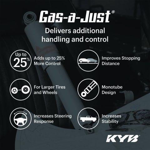 KYB Shocks & Struts Gas-a-Just Front Right 14-15 Lexus IS250 / IS350 (RWD) thumbnail 3