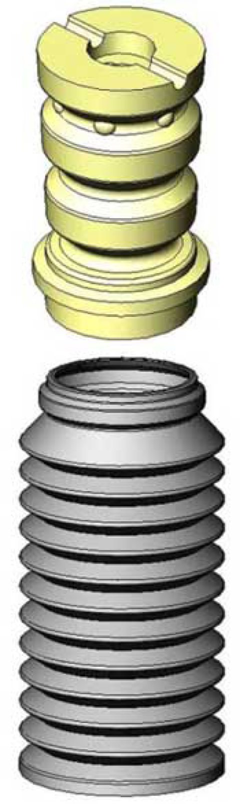 KYB Shocks & Struts Strut Boots Rear AUDI A4 1995-06 thumbnail 3