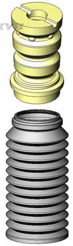 KYB Shocks & Struts Strut Boots Rear AUDI A4 1995-06 thumbnail 5