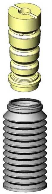 KYB Shocks & Struts Strut Boots Rear AUDI A4 2004-09 AUDI A6 2005-10 AUDI S4 2007-09 AUDI S6 2007-10 thumbnail 1