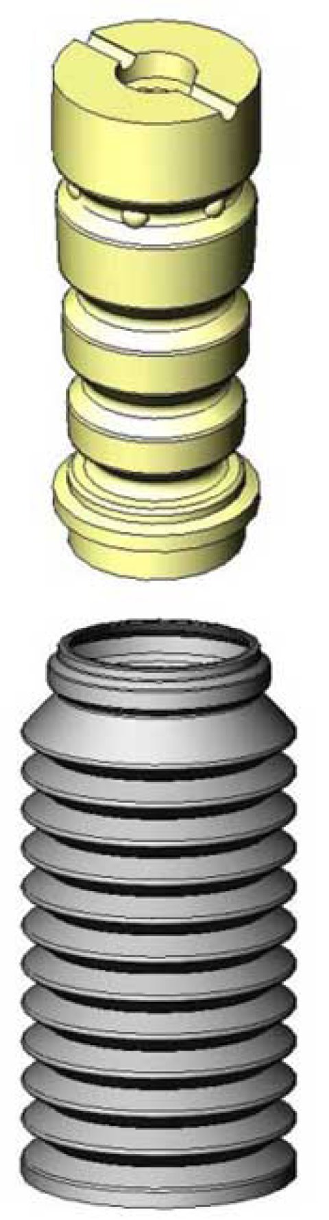 KYB Shocks & Struts Strut Boots Rear AUDI A4 2004-09 AUDI A6 2005-10 AUDI S4 2007-09 AUDI S6 2007-10 thumbnail 3